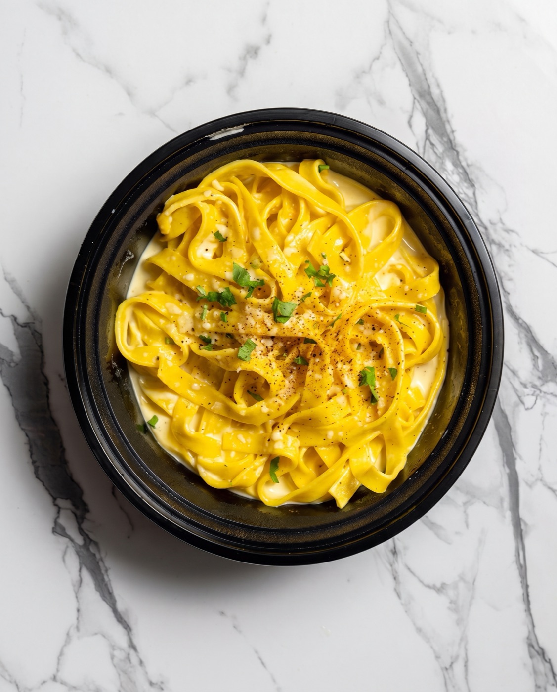 House-made fettuccine in alfredo sauce